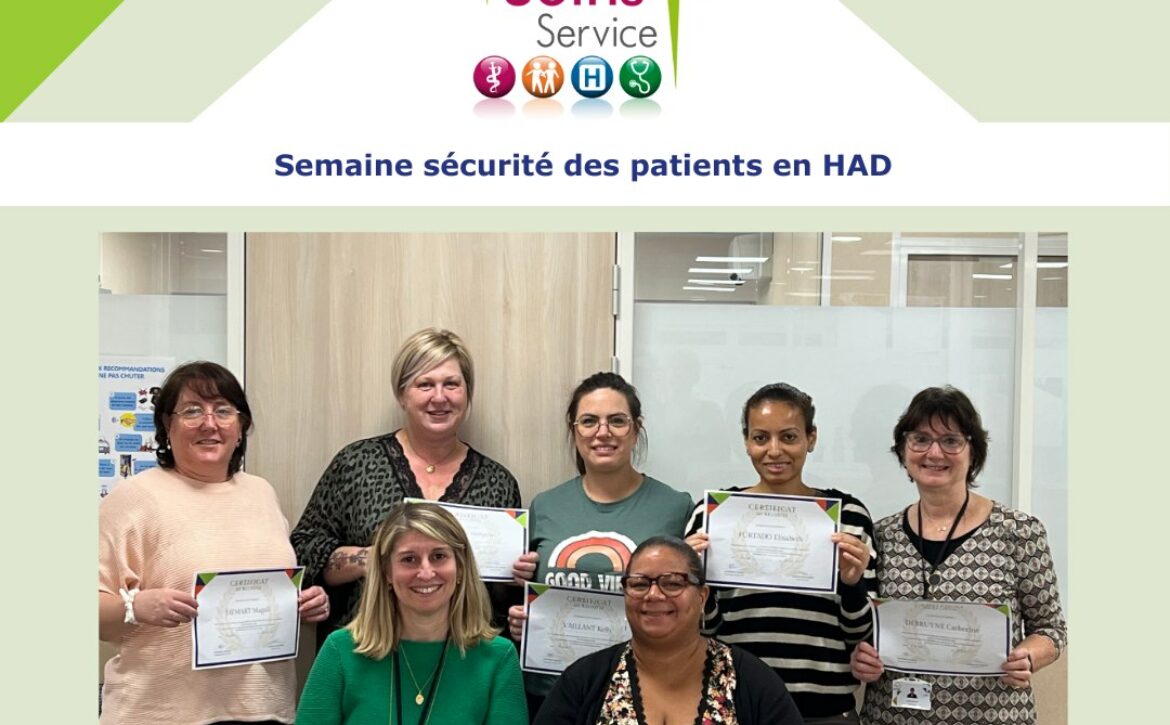 Semaine sécurité des patients en HAD