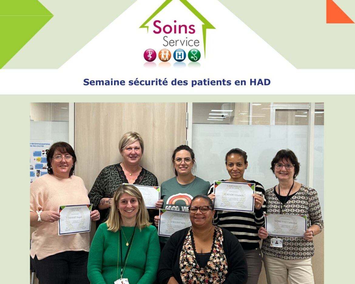 Semaine sécurité des patients en HAD