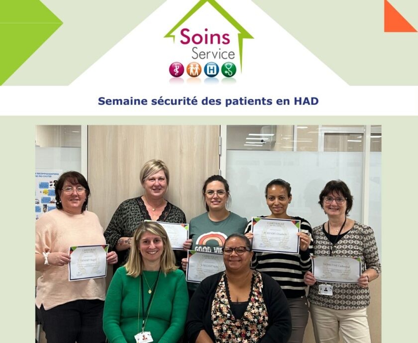 Semaine sécurité des patients en HAD