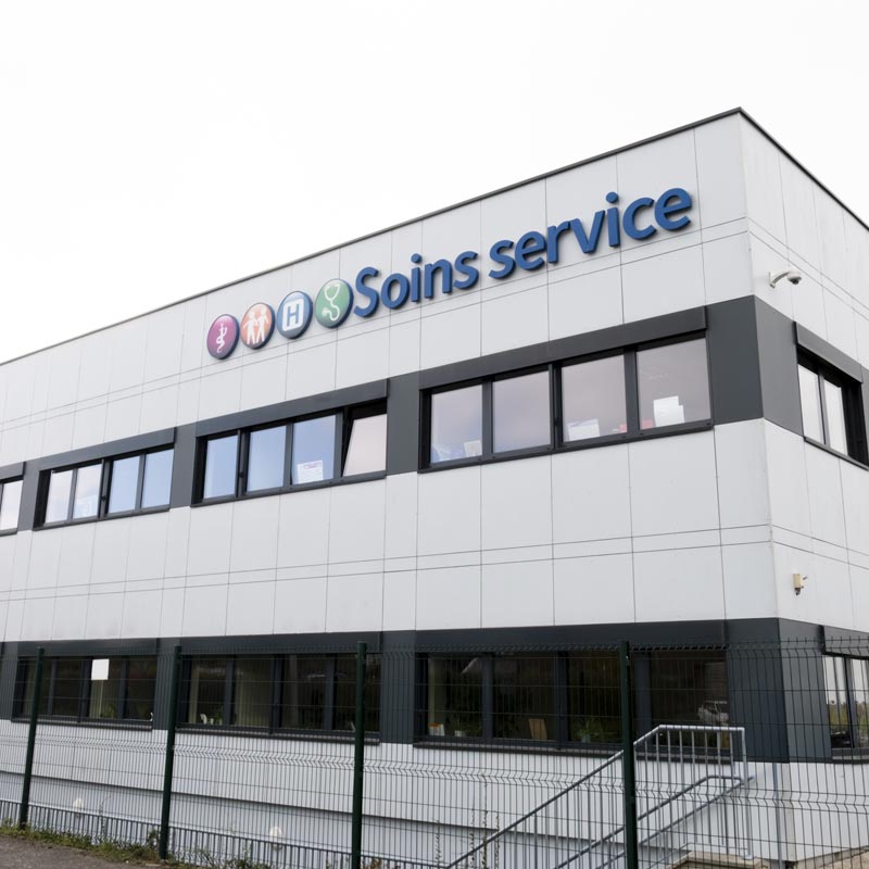 Photo du bâtiment de soins service