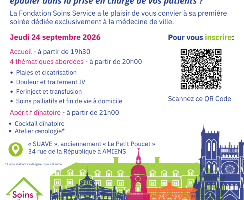Visuel- Invitation aux soirées du domicile - septembre 2026 - avec QR Code d'inscription